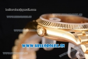 Rolex Day Date II Swiss ETA 2836 Automatic 18K Yellow Gold Case/Bracelet with Yellow Gold Dial and Stick Markers (BP)
