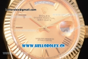 Rolex Day Date II Swiss ETA 2836 Automatic 18K Yellow Gold Case/Bracelet with Yellow Gold Dial and Stick Markers (BP)