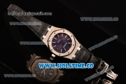 Audemars Piguet Royal Oak 39MM Swiss ETA 2824 Automatic Steel Case with Purple Dial and Stick Markers (BP)