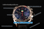 Tag Heuer Formula 1 Miyota OS20 Quartz Steel Case with Blue Dial and Silver Stick Markers