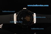 Hublot Big Bang Tourbillon Manual Winding Movement Black Dial with PVD Bezel and Black Rubber Strap-Limited Edition