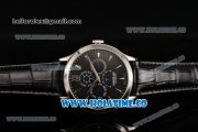 MontBlanc Heritage Spirit Perpetual Calendar Asia Automatic Steel Case with Black Dial and Stick Markers