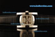 Bvlgari Assioma Skeleton Automatic Movement Steel Case with Brown Leather Strap