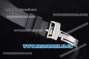 Audemars Piguet Royal Oak 36mm Asia ST16 Automatic PVD Case with Black Dial PVD Bezel and Black Rubber Strap (EF)