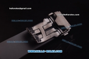 Hublot Big Bang Swiss Valjoux 7750 Automatic Ceramic Case with Baguette Diamond Bezel and Black Dial