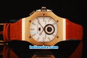 Bvlgari Daniel Roth Endurer Automatic Movement Gold Case with White Dial and Stick Markers