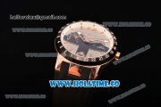 Ulysse Nardin El Toro / Black Toro Asia Automatic Rose Gold Case with White Dial Stick Markers and PVD Bezel