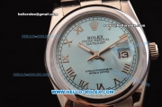 Rolex Datejust Automatic with Blue Dial-Roman Marking