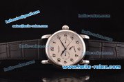 MontBlanc Star Power Reserve Asia ST22 Automatic Steel Case with White Dial and Black Arabic Numeral Markers - 7750 Coating