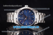 Omega Seamaster Aqua Terra 150 M Clone 8500 Automatic Stainless Steel Case/Bracelet with Blue Dial and Stick Markers (EF)