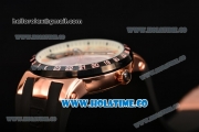 Ulysse Nardin El Toro / Black Toro Asia Automatic Rose Gold Case with White Dial Stick Markers and PVD Bezel