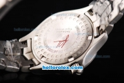 Tag Heuer Link 200 Meters Quartz Diamond Bezel and Marking with White Dial Lady Size