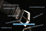 Patek Philippe Calatrava Miyota OS2035 Quartz Steel Case with White Dial and Stick Markers