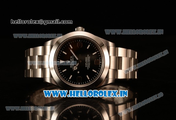 Rolex Explorer II Swiss ETA 2836 Steel Case Black Dial Steel Bracelet - Click Image to Close