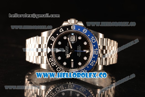 Rolex GMT-Master II New Release Blue/Black Bezel With Original Functional Movement Steel Case 126710BLNR - Click Image to Close