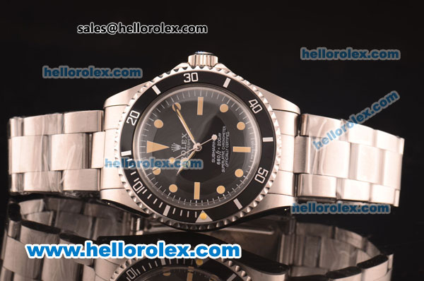 Rolex Oyster Perpetual Submariner Swiss ETA 2836 Automatic Full Steel with PVD Bezel - Click Image to Close